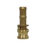 Raccord rapide à cames laiton adaptateur cannelé E - 3/4'' (20/27)