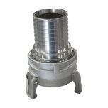 Raccord symétrique aluminium à douille annelée réduite à verrou avec collerette DN50 - SFERACO