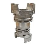 Raccord symétrique Guillemin aluminium type pompier réduction à verrou DN50 vers DN40 - Sferaco