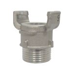 Raccord symétrique aluminium, mâle 1" (26/34) à verrou, DN25 - SFERACO