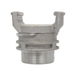 Raccord symétrique aluminium, mâle 1"1/2 (40/49) à verrou, DN40 - SFERACO