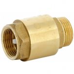 Clapet de retenue toutes positions Laiton PN25 Femelle / Mâle Ø3/8" (12/17) - Sferaco