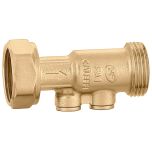 Clapet antipollution NF ACS femelle mâle court laiton 3/4'' (20/27) - Longueur 58 mm - Sferaco