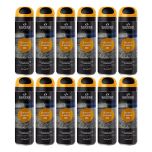 Lot de 12 Bombes à tracer chantiers TP Fluo S MARK - Orange 500ml