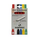 Boîte de 12 craies de marquage - ROUGE