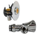Pack sortie de cloison FIXOPLAC machine à laver - raccord coudé multicouche à sertir Ø16 - F 1/2" (15/21) + robinet - Somatherm