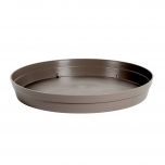 Soucoupe Ø22cm pour pot de fleur Toscane POP Ø30cm - Taupe