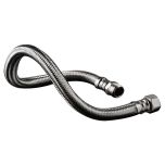 Flexible sanitaire Inox Øintér.13mm - Femelle Mâle 1/2" (15/21) - 800mm - TAQ SUPER