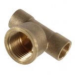 Té égal Femelle 130 GCU 1/2" (15/21) - Tube Cuivre Ø14 - Arcanaute