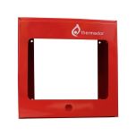 Coffret sous verre dormant pour vanne barrage gaz ou sécurité - 250x250x150 - Thermador