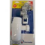 Groupe de sécurité horizontal 3/4" siège inox + siphon - Thermador BGSI