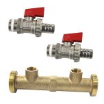 Manchette de rinçage pour circulateur G1"1/2" (40/49) - entraxe 180mm - Thermador