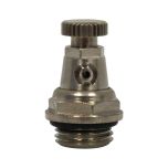 Purgeur manuel à volant et à bec orientable nickelé 1/4" (8/13) - Thermador
