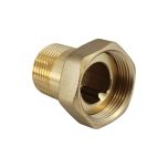 Raccord laiton 2 pièces à porter plate femelle écrou libre 1-1/4" (33/42) - Mâle 1" (26/34) - Thermador