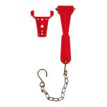 Marteau avec support et chaînette pour coffret sous verre dormant - Thermador