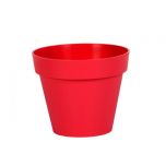 Pot de fleur Toscane POP Ø25x20,6 cm rond 6L - Rouge rubis