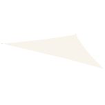 Voile d'ombrage Austral triangle ivoire 3,6 x 3,6 x 3,6 m - GARD&ROCK