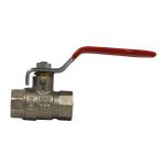 Vanne à sphère Passage intégral PN30 ACS rouge F/F 3/8"(12x17) SFERACO