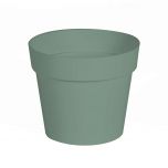 Pot de fleur Toscane Ø 20 x 17 cm - 3 L - Vert Laurier - EDA