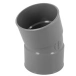 Coude PVC évacuation Ø100 Femelle Femelle 20° - Nicoll