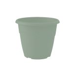 Pot de fleur Marina Ø20 x 17 cm non perçé - 3 litres - Vert laurier - EDA