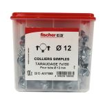 100 colliers simple 7x150 Ø12 - Fischer