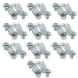 10 colliers simple M7 x 150 - Tube Ø12 - Arcanaute