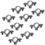 10 colliers simple M7 x 150 - Tube Ø28 - Arcanaute