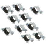 10 colliers isophonique simple M7 x 150 pour tube Ø14 - Arcanaute