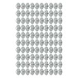 100 rosaces coniques zinguées Ø32 - hauteur 14 mm - Arcanaute