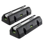 Lots de 2 supports de sol anti-vibrations RUBBER - 600 x 163 x 98 mm - Arcanaute