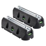 Lot de 2 supports de sol anti-vibrations RUBBER "ECO" - 600 x 130 x 95 mm - Arcanaute