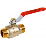 Vanne à sphère PN30 Passage Intégral ACS Poignée rouge M/M 3/8"(12x17) SFERACO