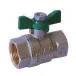 Vanne à sphère Passage Intégral NF PN40 ACS Papillon Vert F/F 3/8" (12/17) - Sferaco