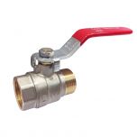  Vanne à sphère PN25 Passage Intégral ACS Poignée rouge MF 2"(50x60) IBP Bänninger