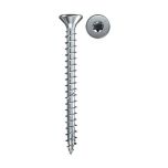 500 Vis VBA zingué blanc Power-Fast TX20 Ø5 x 50 mm filetage total - Fischer