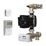 Bloc régulateur de chauffage compact et pré-monté ISOMIX-HC avec pompe Wilo Para SCU 15/6 et régulation Climatic Control CC-HC - Watts