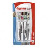 4 chevilles corps creux fischer HM Ø5 x 65 mm S - Fischer