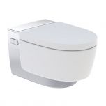 WC suspendu lavant AquaClean MAÏRA  Blanc/Chromé - Geberit 146.218.21.1
