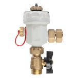 Pot de décantation - Séparateur de boues magnétique compact DSPN Spécial Chaudière, 3/4" (20/27)