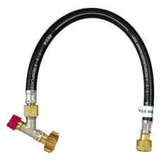 Lyre anti-arrachement 40cm bouteille FRANÇAISE Propane-Butane spécial Camping-Car