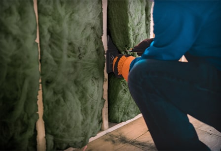 Isolation laine de verre