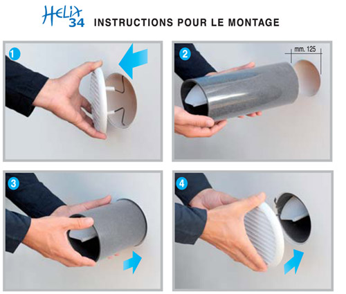 Instructions de montage du HELIX34