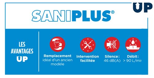 Avantages gamme UP SFA