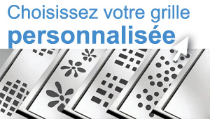 Grilles pour caniveau de douche