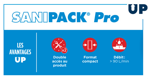 Avantages gamme pro up