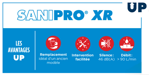 Avantages gamme UP SFA